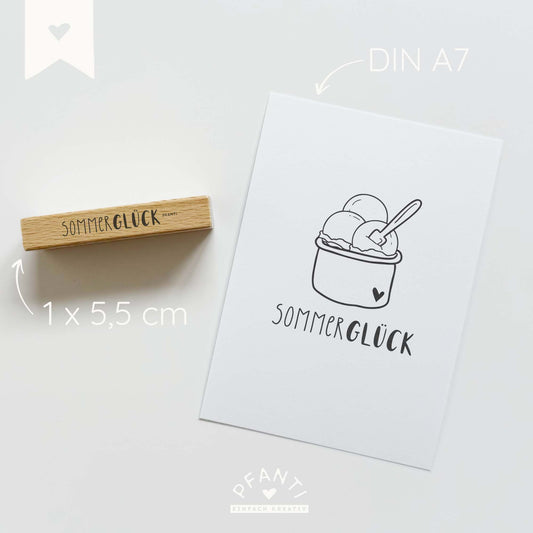 Stempel Sommerglück