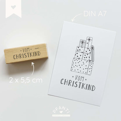 Stempel vom Christkind | zwei Varianten