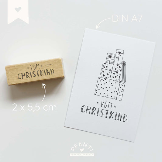 Stempel vom Christkind | zwei Varianten