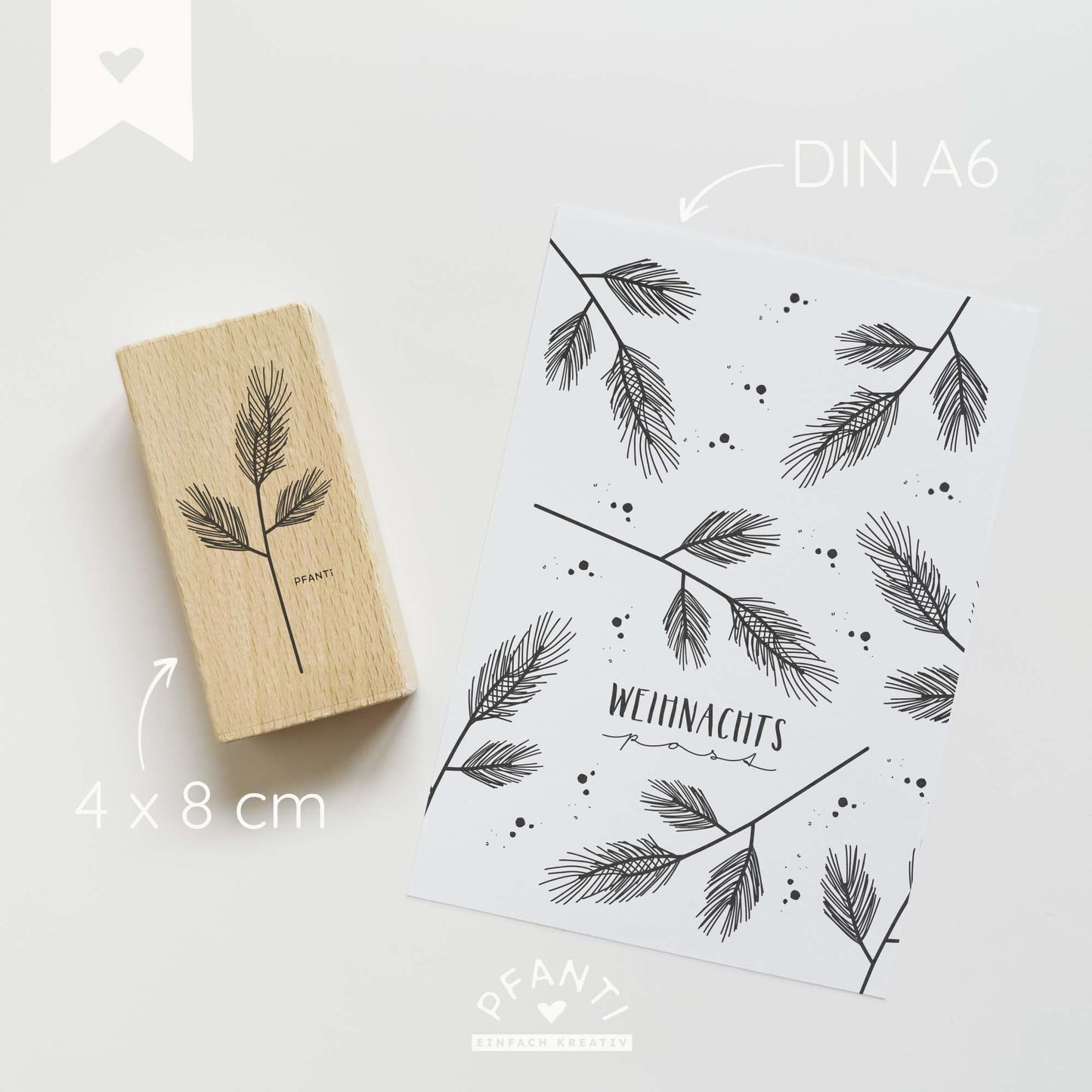Stempel Tannenzweig
