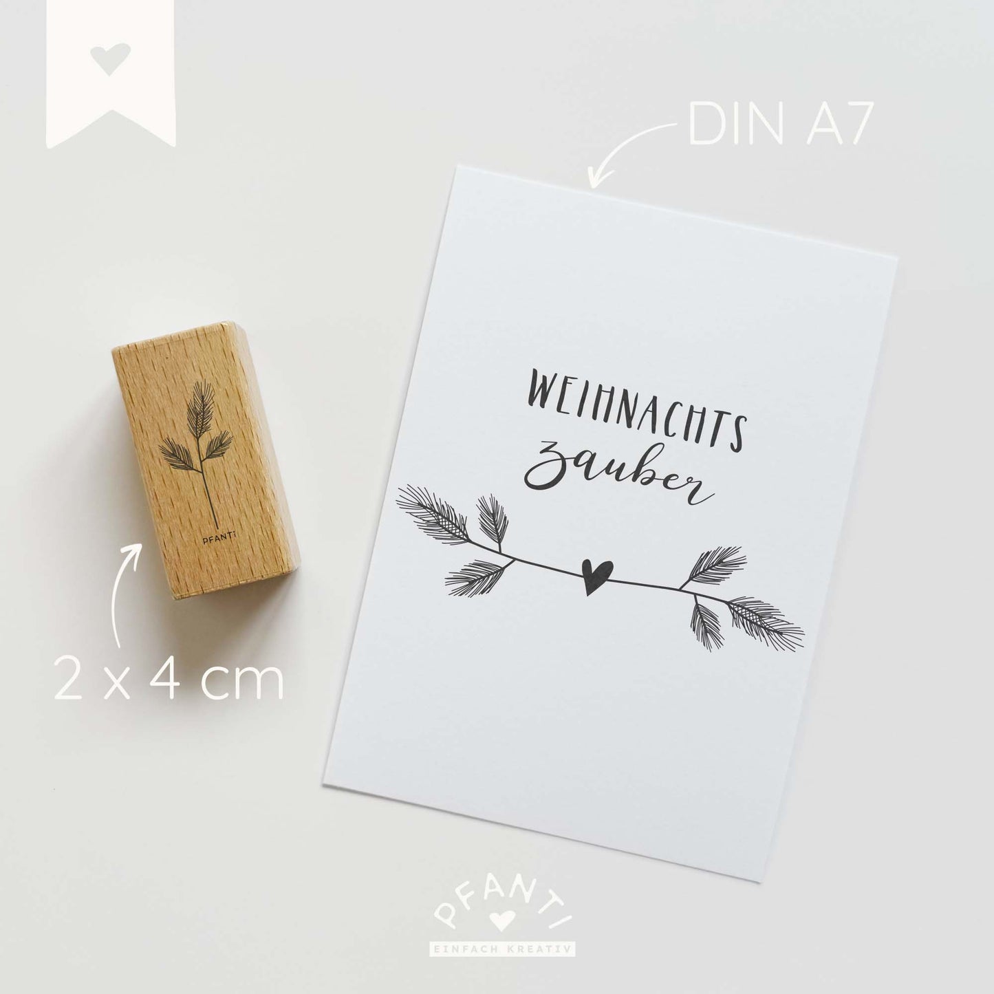 Stempel Tannenzweig