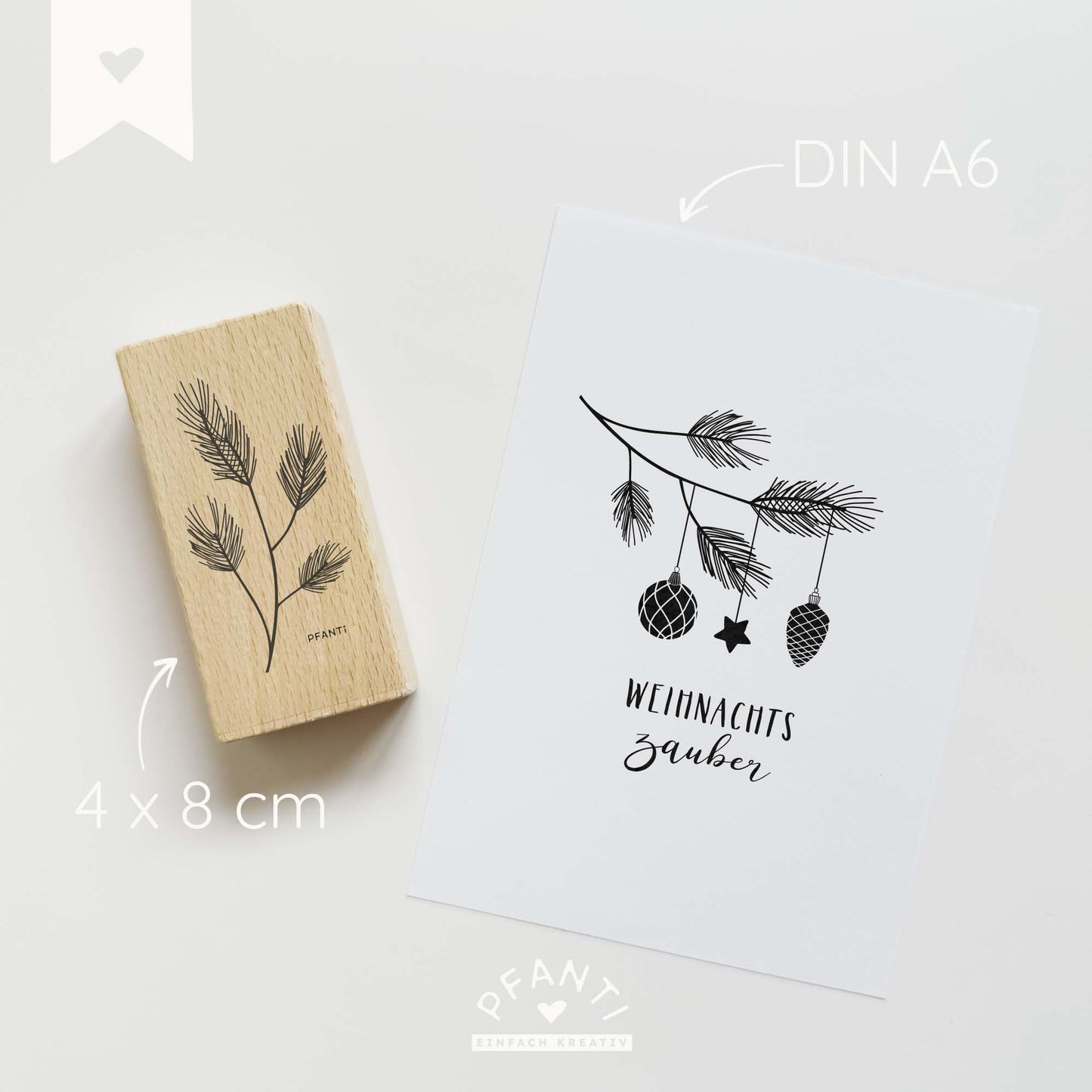 Stempel Tannenzweig