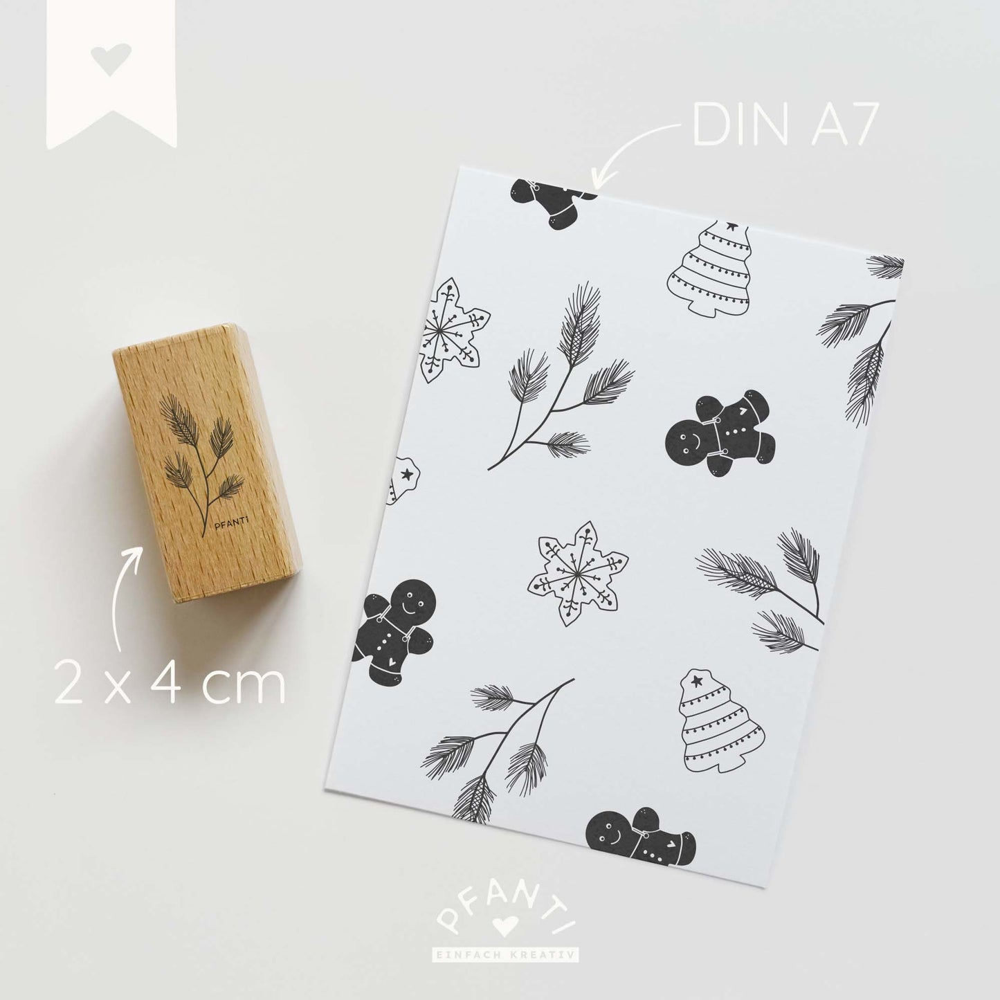 Stempel Tannenzweig