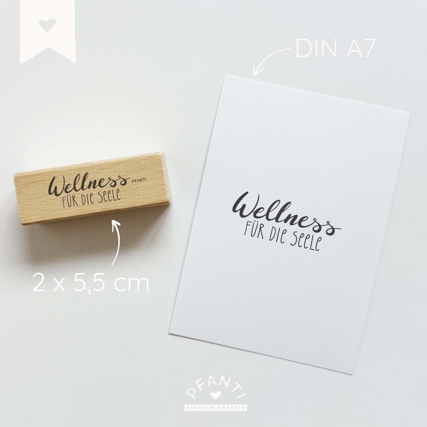 Stempel "Wellness für die Seele"
