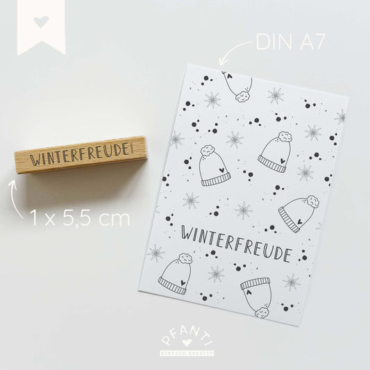 Stempel Winterfreude