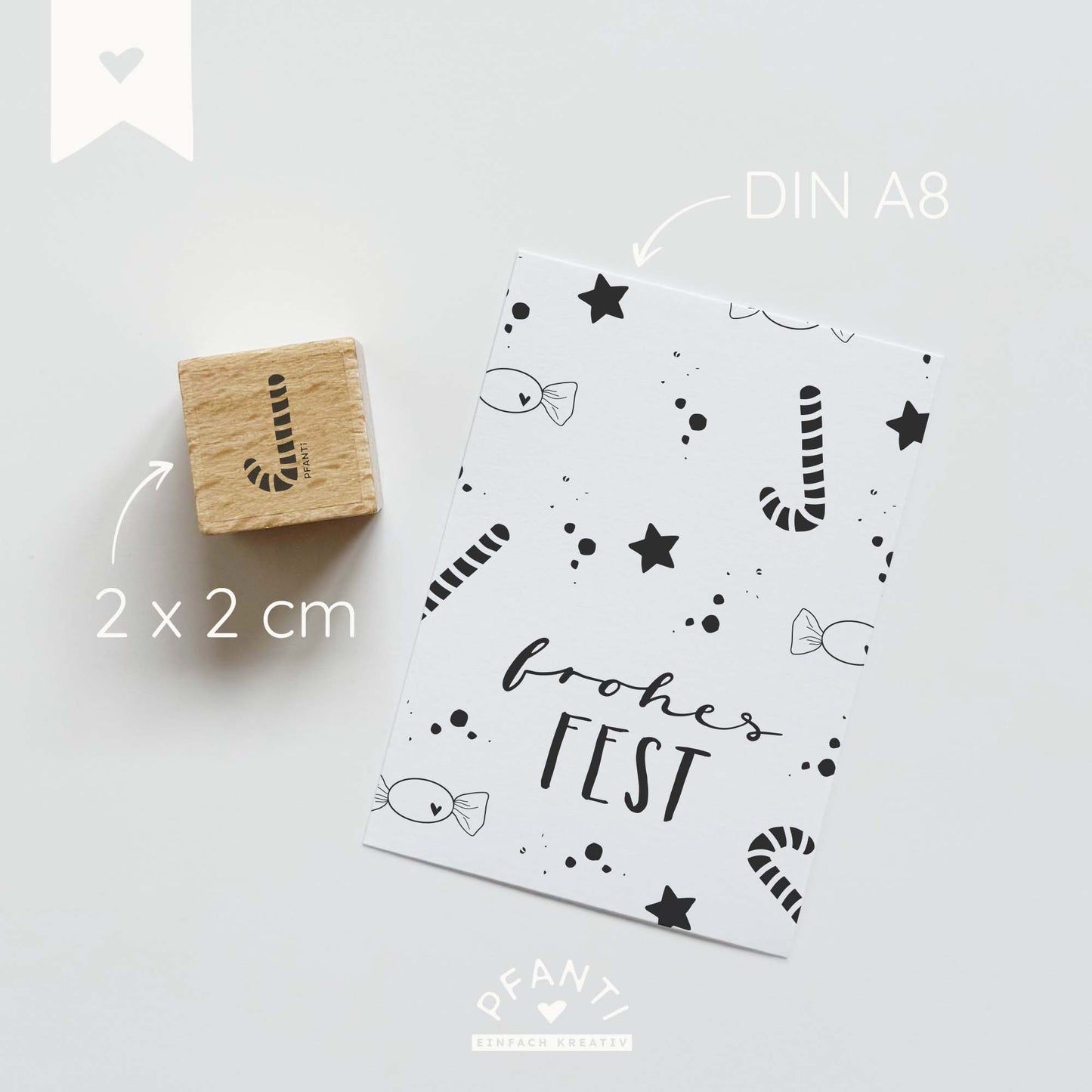 Stempel Zuckerstange