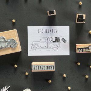 Stempel frohes Fest 1