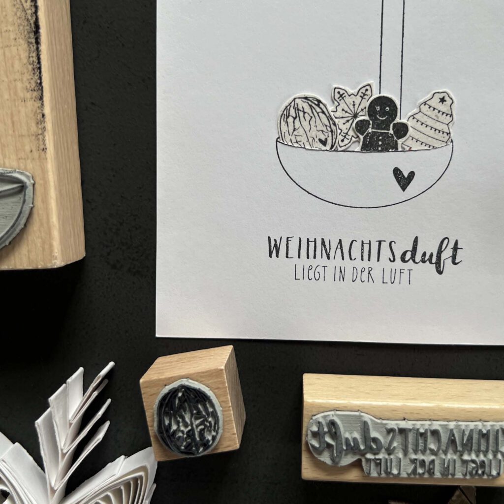 Stempel Nuss | Haselnuss | Walnuss - Walnuss L 