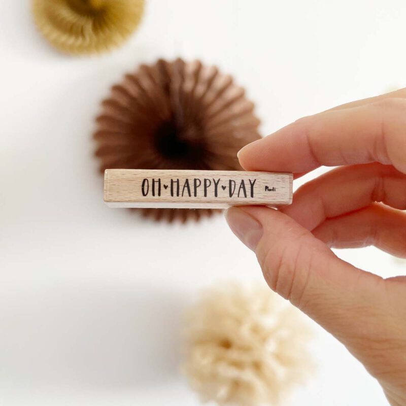 Stempel oh happy day