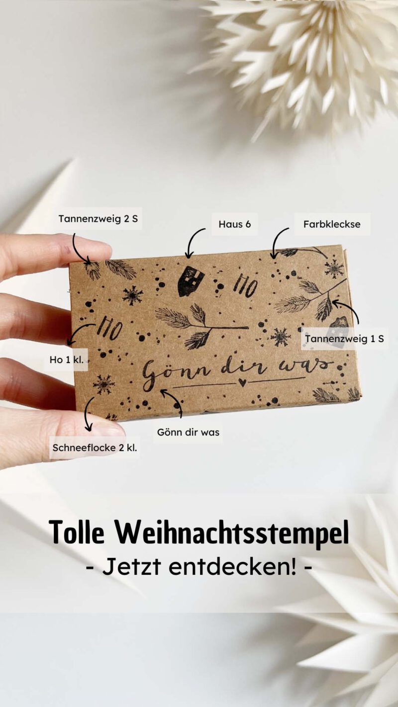 Geldgeschenk im Weihnachtslook