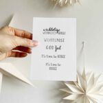 Stempel wichtelige Weihnachten, Wcihtelpost, God Jul, it's time for hygge