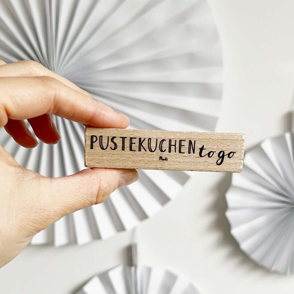 Stempel Pustekuchen to go 